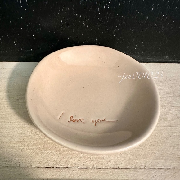 Hearth & Hand Magnolia I Love You Stoneware Trinket Dish - Picture 5 of 6